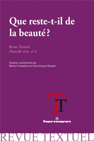 Revue Textuel N° 3 : Que reste-t-il de la beauté ?