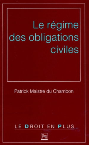 REGIME DES OBLIGATIONS CIVILES (LE)