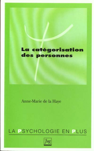 CATEGORISATION DES PERSONNES (LA)
