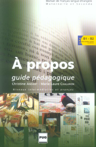 A PROPOS DE T1 - GUIDE PEDAGOGIQUE