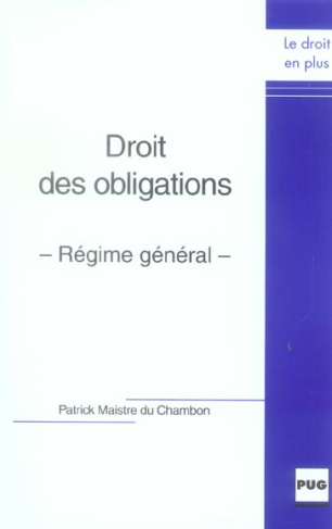 DROIT DES OBLIGATIONS