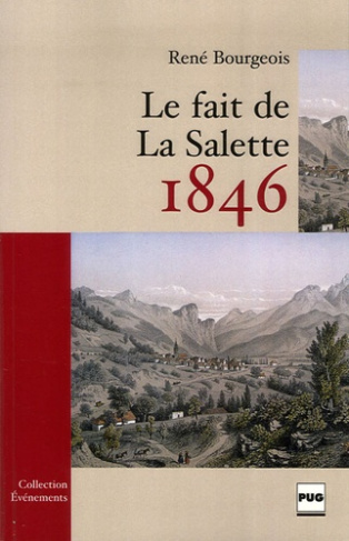 FAIT DE LA SALETTE - 1846