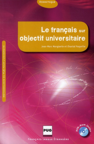 FRANCAIS SUR OBJECTIF UNIVERSITAIRE (LE) - LIVRE   DVD ROM