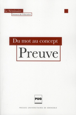 DU MOT AU CONCEPT - PREUVE