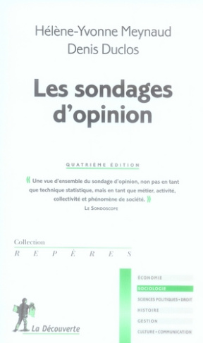 Les sondages d'opinion. 4e édition