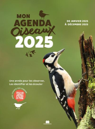 Mon agenda oiseaux. De janvier à décembre, Edition 2025