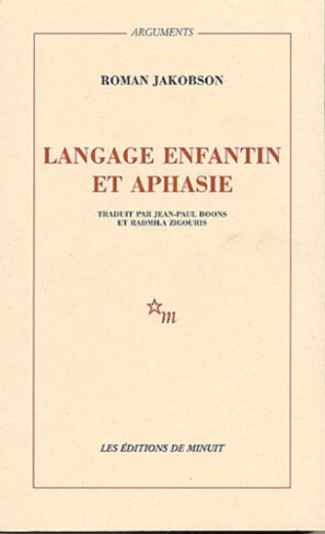 Langage enfantin et aphasie