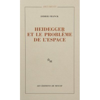 Heidegger et le problème de l'espace