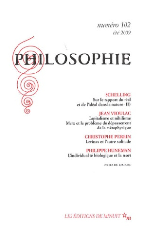 Philosophie N° 102, été 2009