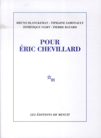 Pour Eric Chevillard