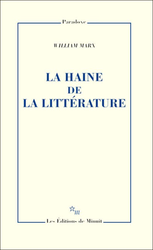 La haine de la littérature