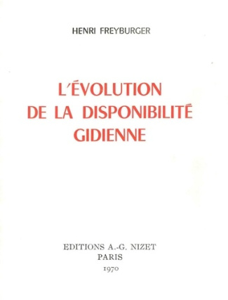 L' Évolution de la disponibilité gidienne
