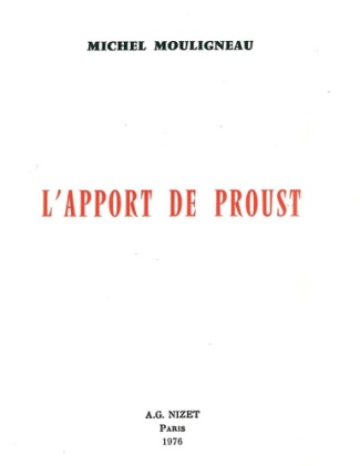 L'Apport de Proust