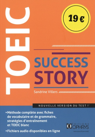 TOEIC success story - Niveau avancé, nouveau format (ETS 2018). Méthode complète : fiches de vocabul