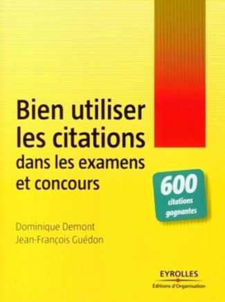 Bien utiliser les citations dans les examens et concours