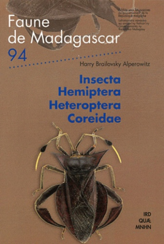 Insecta Hemiptera Heteroptera Coreidae. Edition bilingue français-anglais