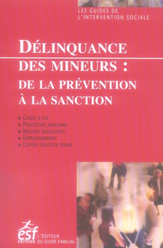 Délinquance des mineurs. De la prévention à la sanction