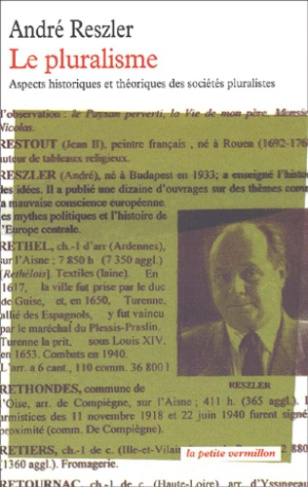 Le pluralisme. Aspects historiques et théoriques des sociétés pluralistes