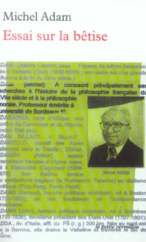 Essai sur la bêtise. Edition revue et augmentée
