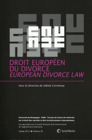 Droit européen du divorce