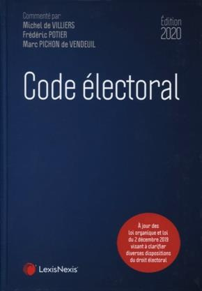 Code électoral. Edition 2020