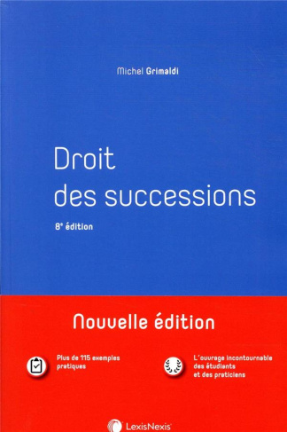 Droit des successions. 8e édition