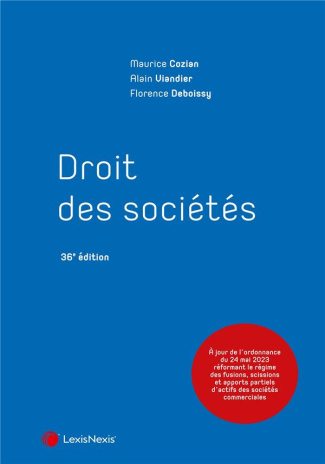 Droit des sociétés. 36e édition