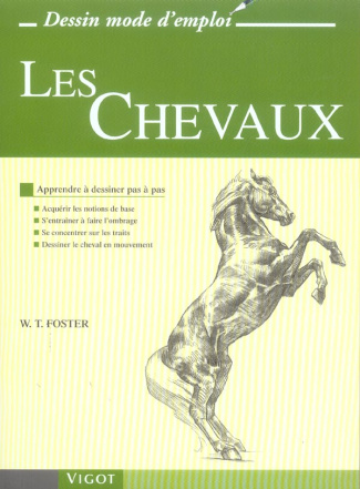 Les Chevaux. Apprendre à dessiner pas à pas