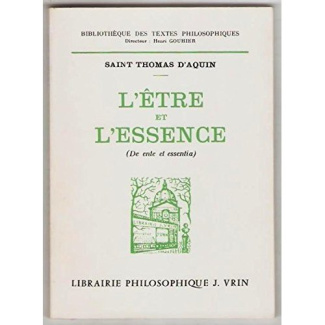 L'ETRE ET L'ESSENCE