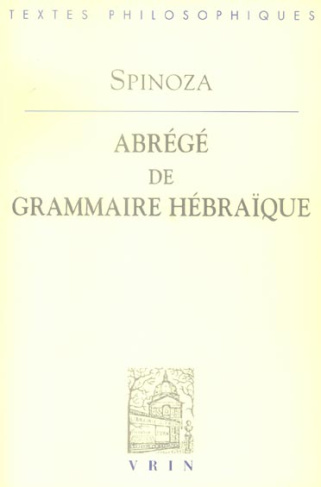 ABREGE DE GRAMMAIRE HEBRAIQUE