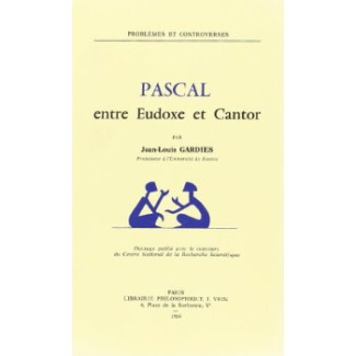 PASCAL ENTRE EUDOXE ET CANTOR