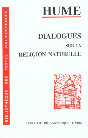 DIALOGUES SUR LA RELIGION NATURELLE