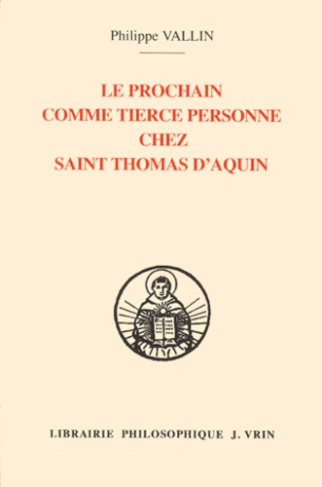 LE PROCHAIN COMME TIERCE PERSONNE DANS LA THEOLOGIE DE LA CREATION