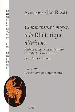 COMMENTAIRE MOYEN A LA RHETORIQUE D'ARISTOTE