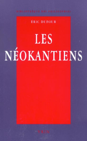 LES NEOKANTIENS VALEUR ET VERITE