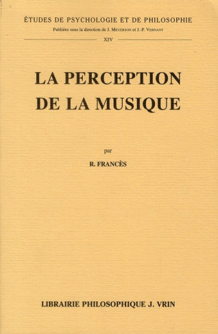 LA PERCEPTION DE LA MUSIQUE
