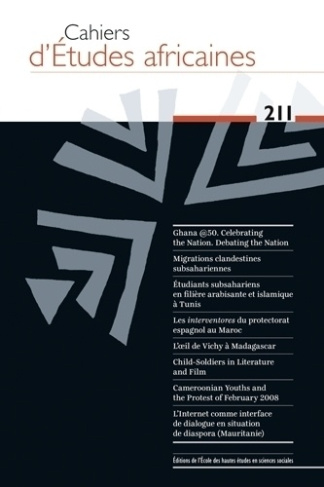 Cahiers d'études africaines N° 211/2013
