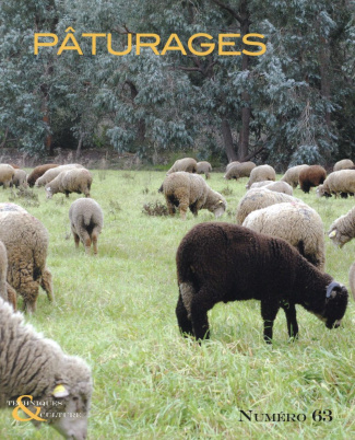 Techniques & culture N° 63, 1er semestre 2015 : Pâturages. Nourrir ses bêtes et habiter le territoir