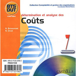 Détermination et analyse des coûts BTS-DUT comptable. 1 CD-ROM
