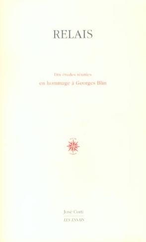 Dix études réunies en hommage à Georges Blin