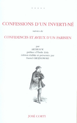 Confessions d'un inverti-né. Confidences et aveux d'un parisien