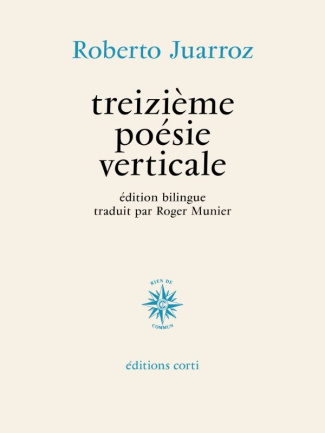 Treizième poésie verticale. Edition bilingue français-espagnol