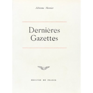 DERNIERES GAZETTES