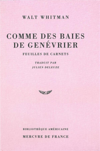 Comme des baies de genévrier. Feuilles de carnets