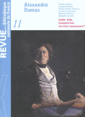 Revue de la Bibliothèque nationale de France N° 11/2002 : Alexandre Dumas