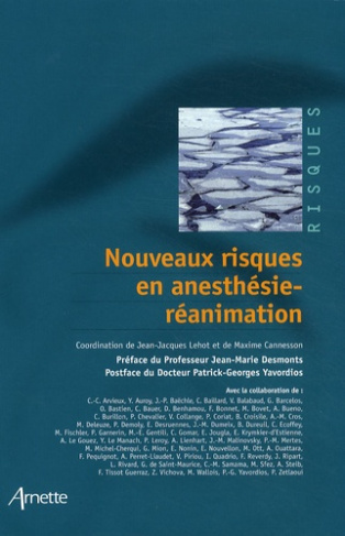 NOUVEAUX RISQUES EN ANESTHESIE REANIMATION