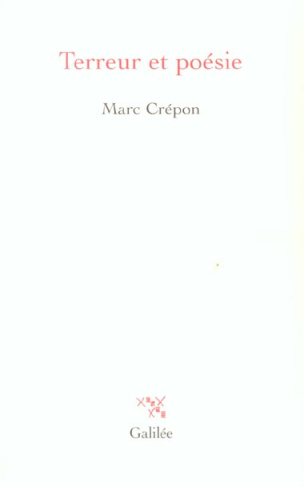 Terreur et poésie