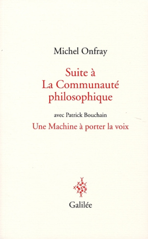 Suite à La Communauté philosophique. Le Génie du lieu