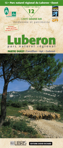 Luberon Parc naturel régional. Partie Ouest