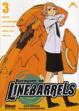 Kurogane No Linebarrels Tome 3